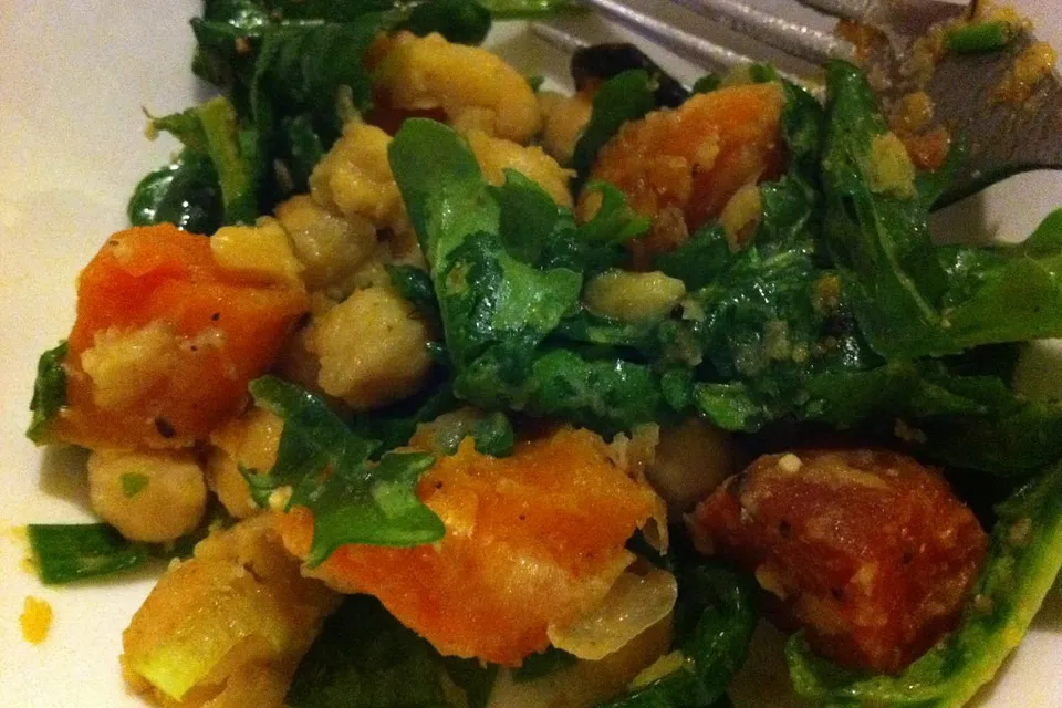Chickpea salad