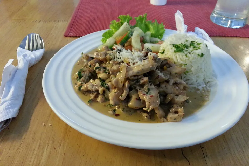 Chicken stroganoff